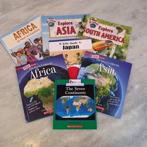 Exploring Continents Book Set for Second Graders